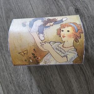 Vintage Raggedy Anne Musical Style Jewelry Organizer Box